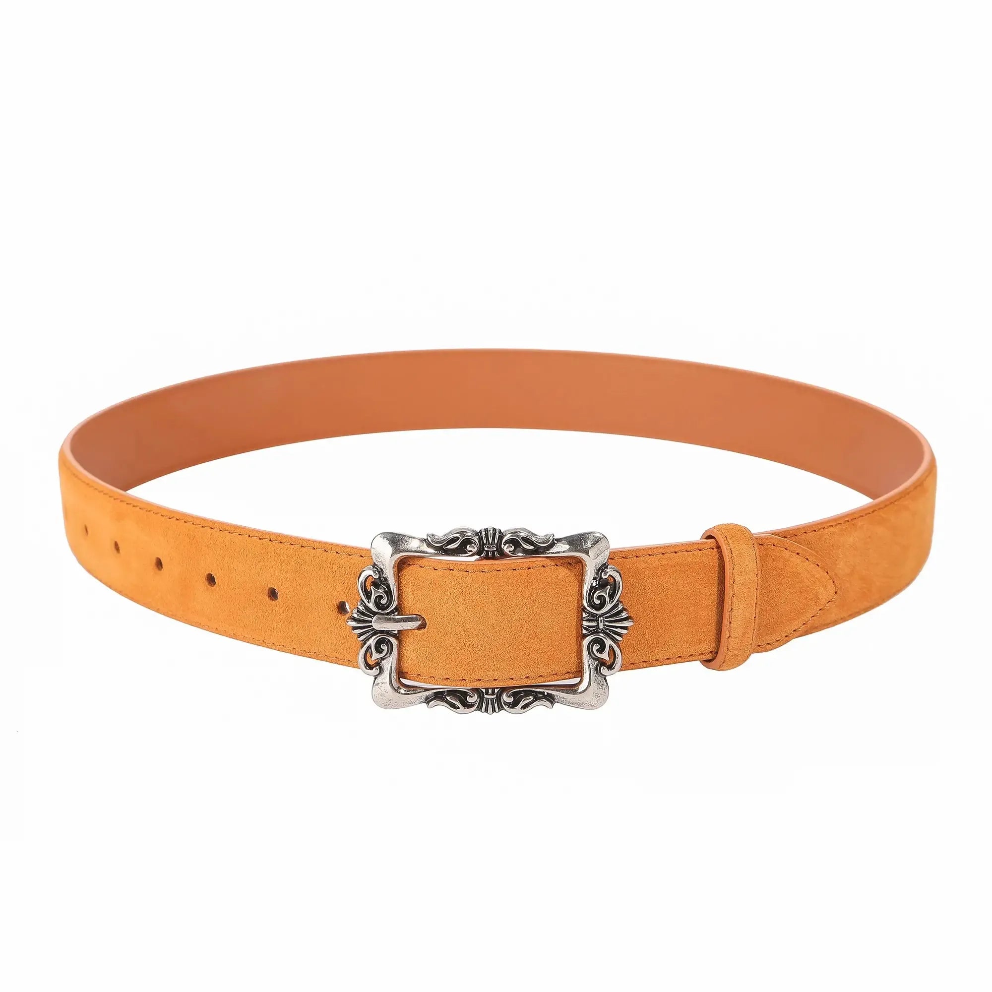Ceinture grande taille en cuir véritable - corset pour femme